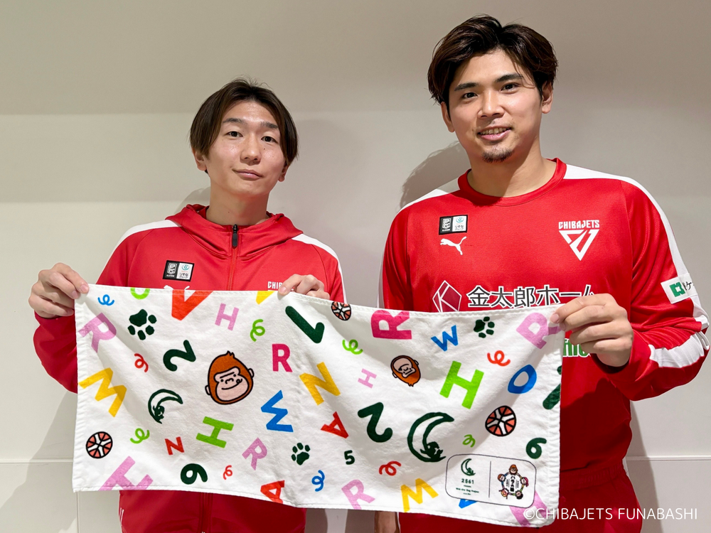 原選手「ハラの輪」×西村選手「2561 With the Dog Project」限定コラボ